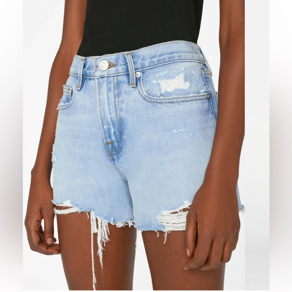FRAME Le Brigette Short Raw Edge
in Legacy Baines